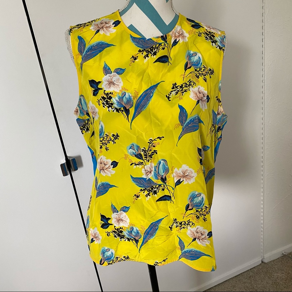 DVF Silk Printed Top